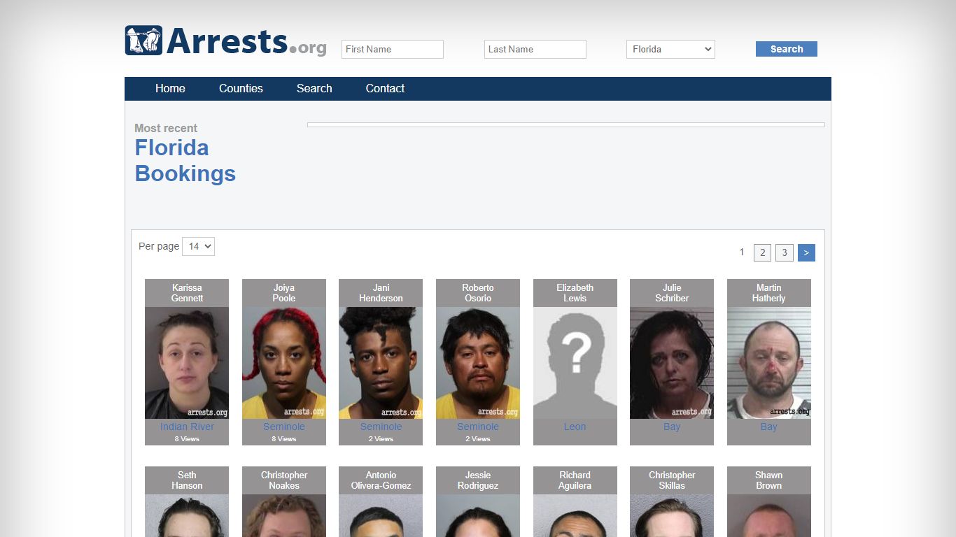 Florida Arrests and Inmate Search